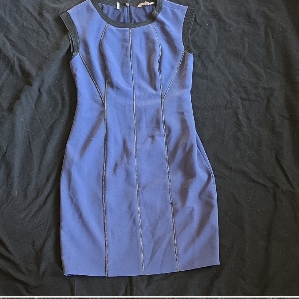 Rebecca Taylor Blue Mini Dress